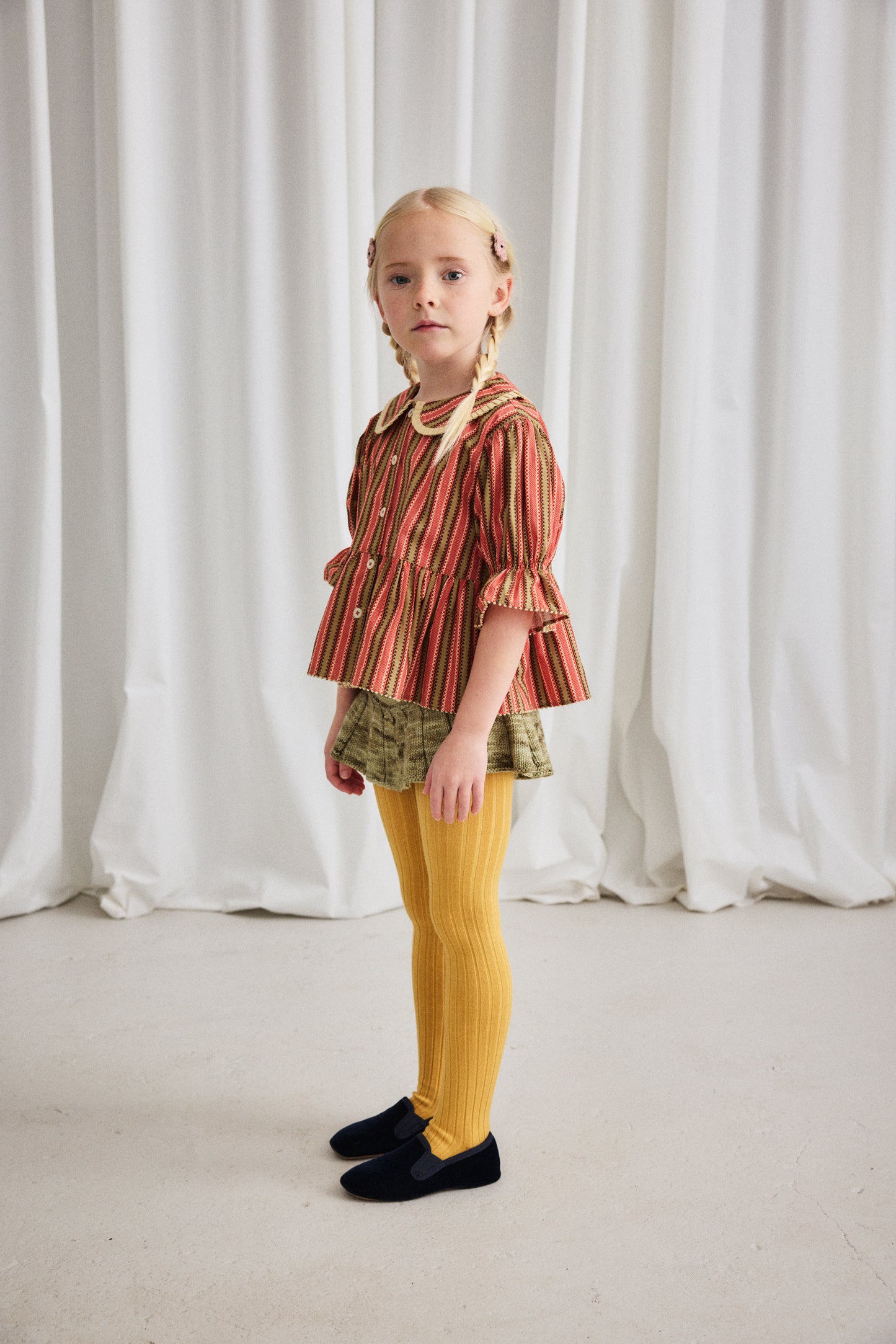 Esther Top, Linden Vaquero Stripe