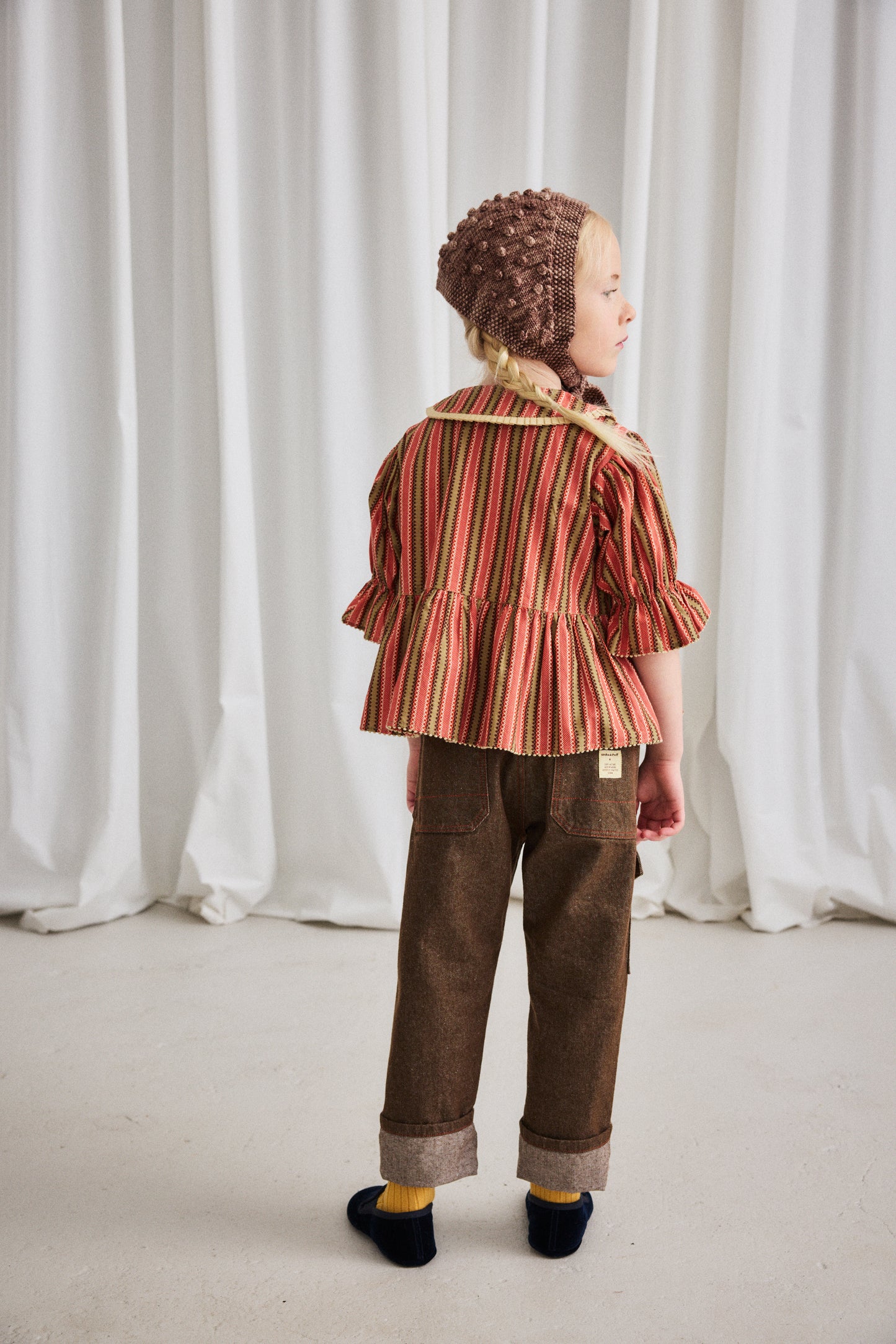Esther Top, Linden Vaquero Stripe