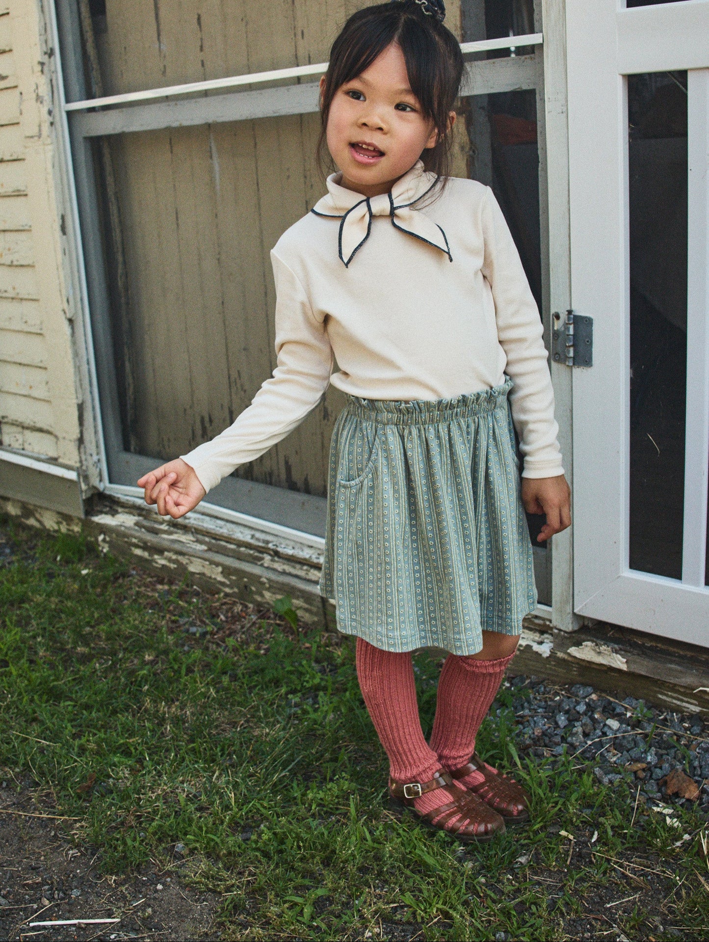 Sadie Skirt, Overcast Little House