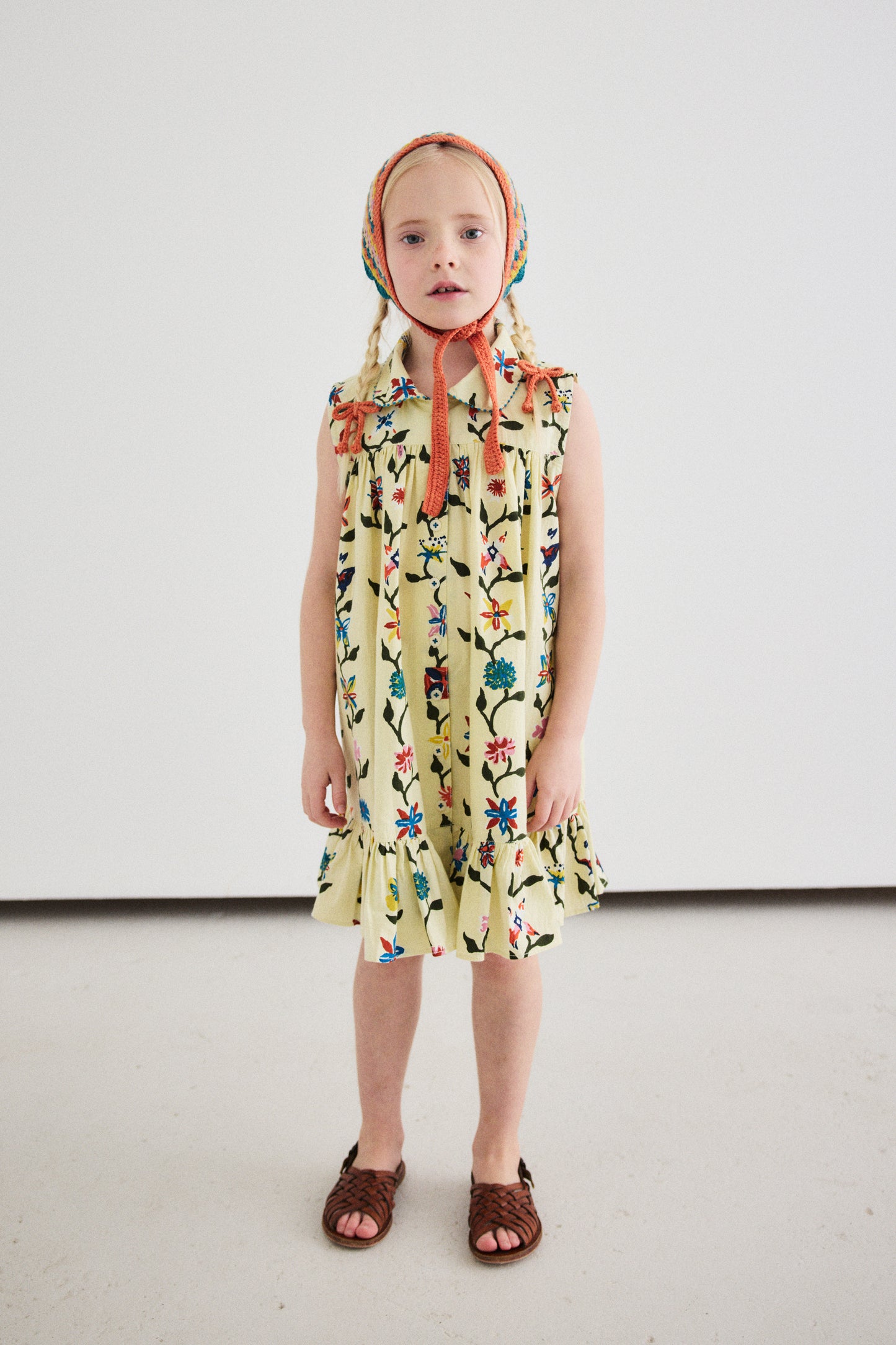 Yelena Dress, Alabaster Botanica
