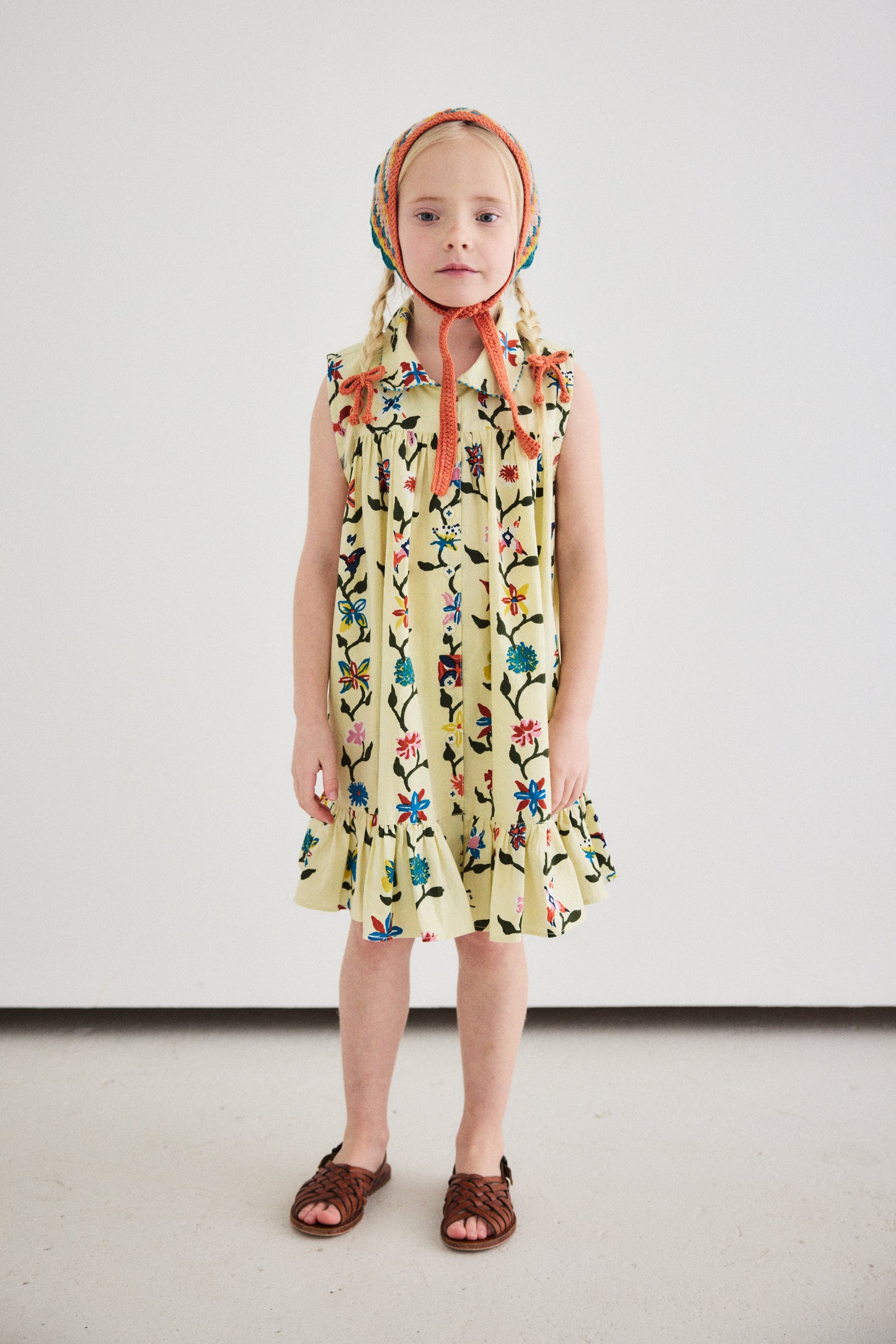 Yelena Dress, Alabaster Botanica
