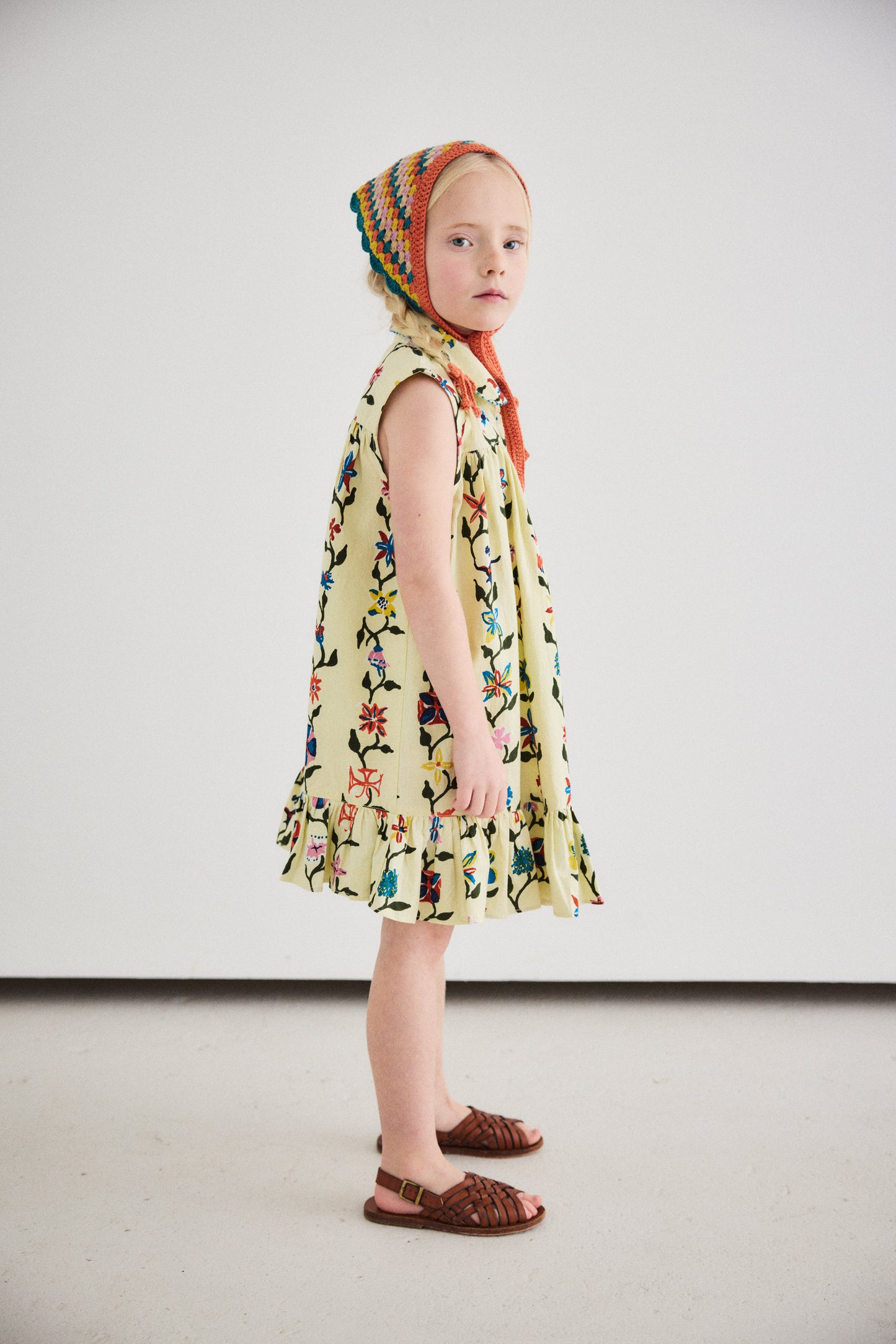 Yelena Dress, Alabaster Botanica