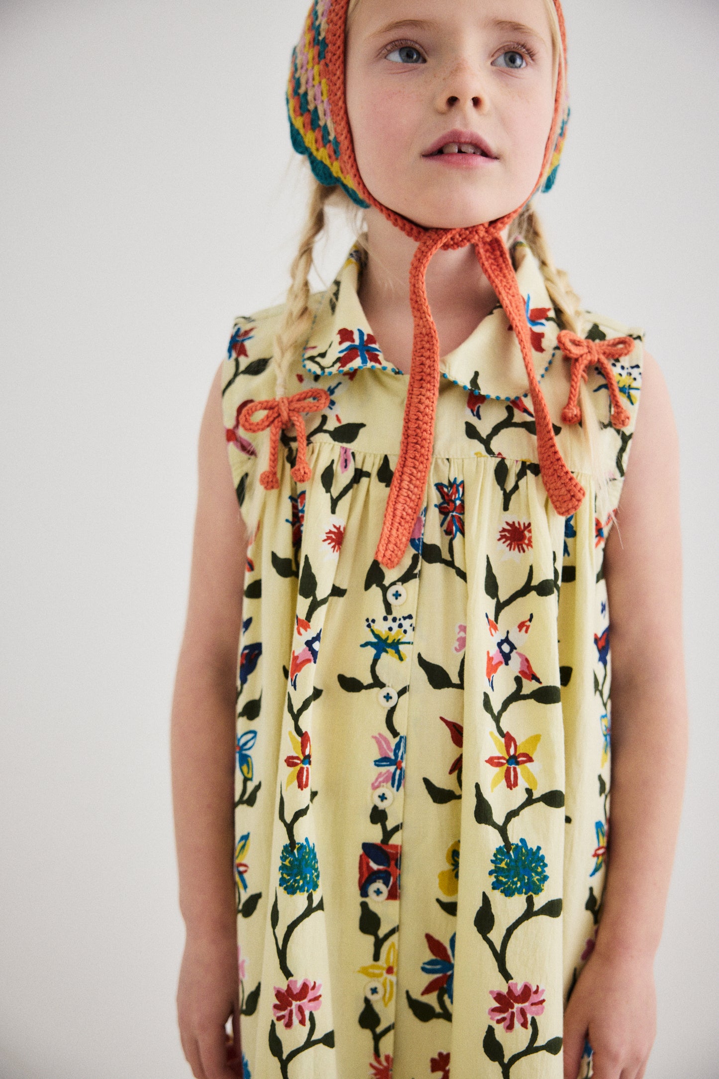 Yelena Dress, Alabaster Botanica