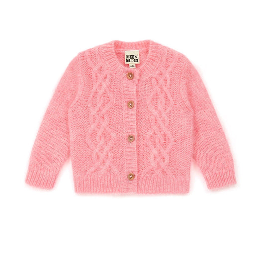 Mini Bernard1 Cardigan, Rose Be Fresh