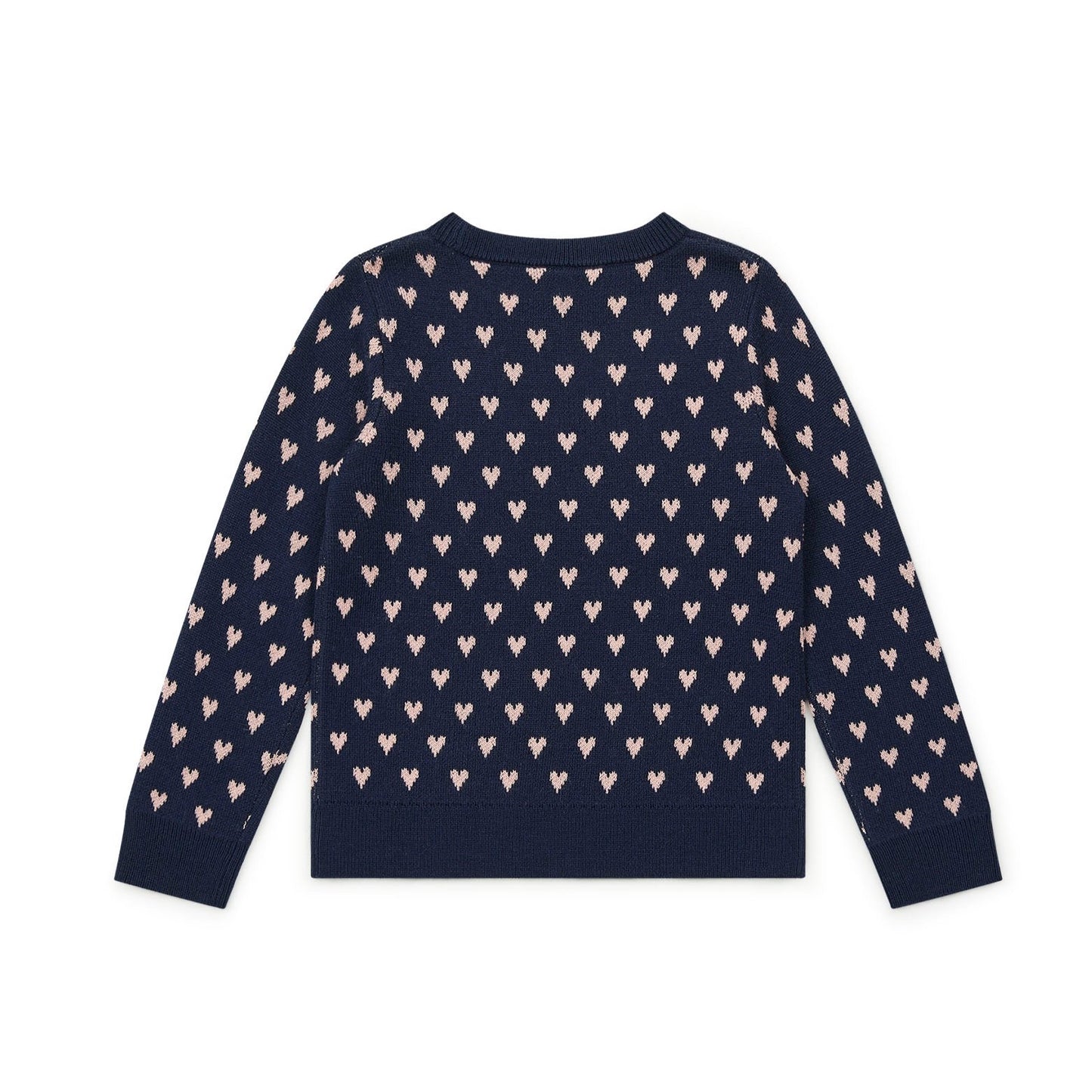 MYLOVE Knit Sweater, Navy Bonton