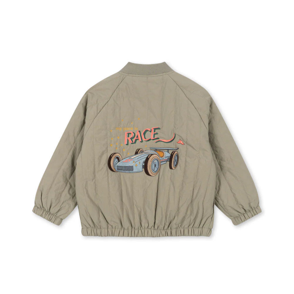 Juno Bomber Jacket, Laurel Oak Race