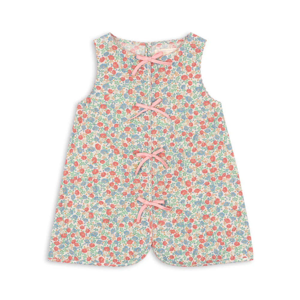 Elin Bow Dress GOTS, Fiola