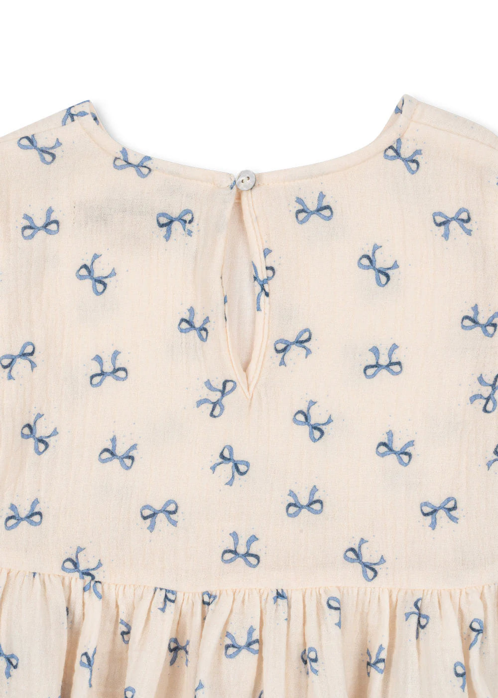 CoCo Top GOTS, Bow Bleu