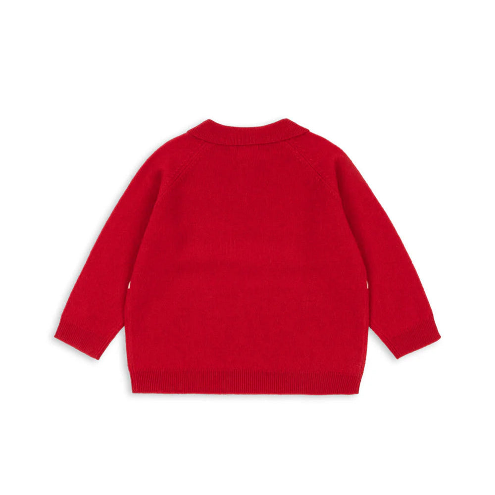Basi Polo GOTS, Red