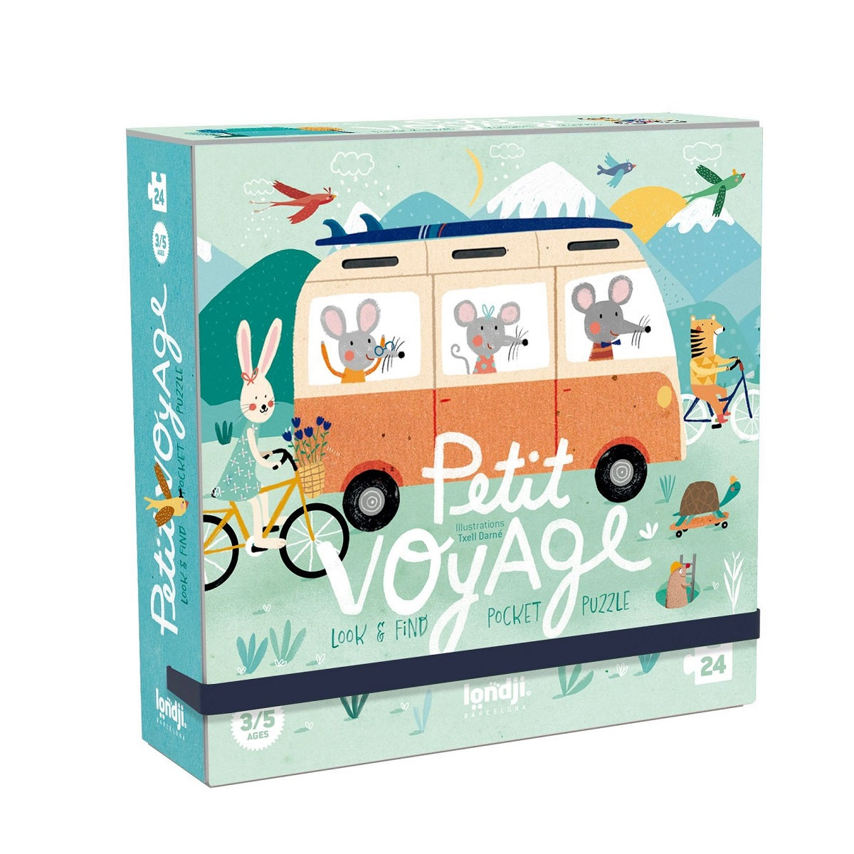 Londji Petit Voyage Look & Find Pocket Puzzle