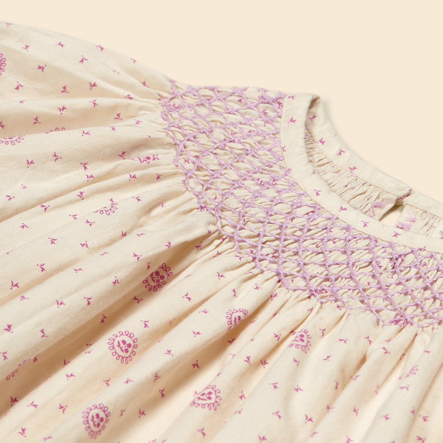 Sissy Smock Dress, Resort Calico