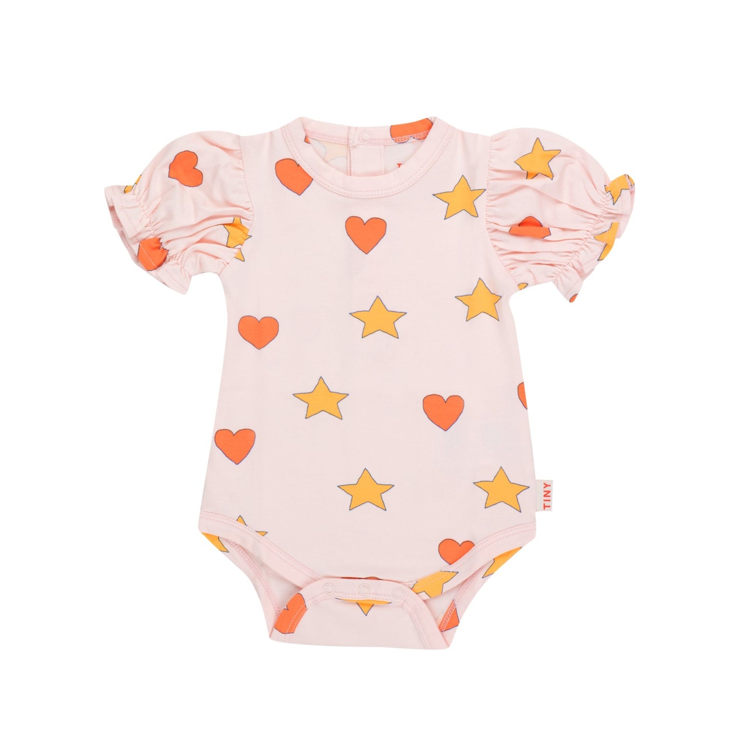 Hearts Stars Body, Pastel Pink