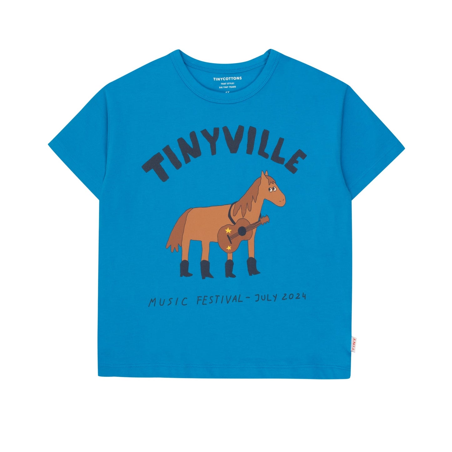 Festival Tee, Blue