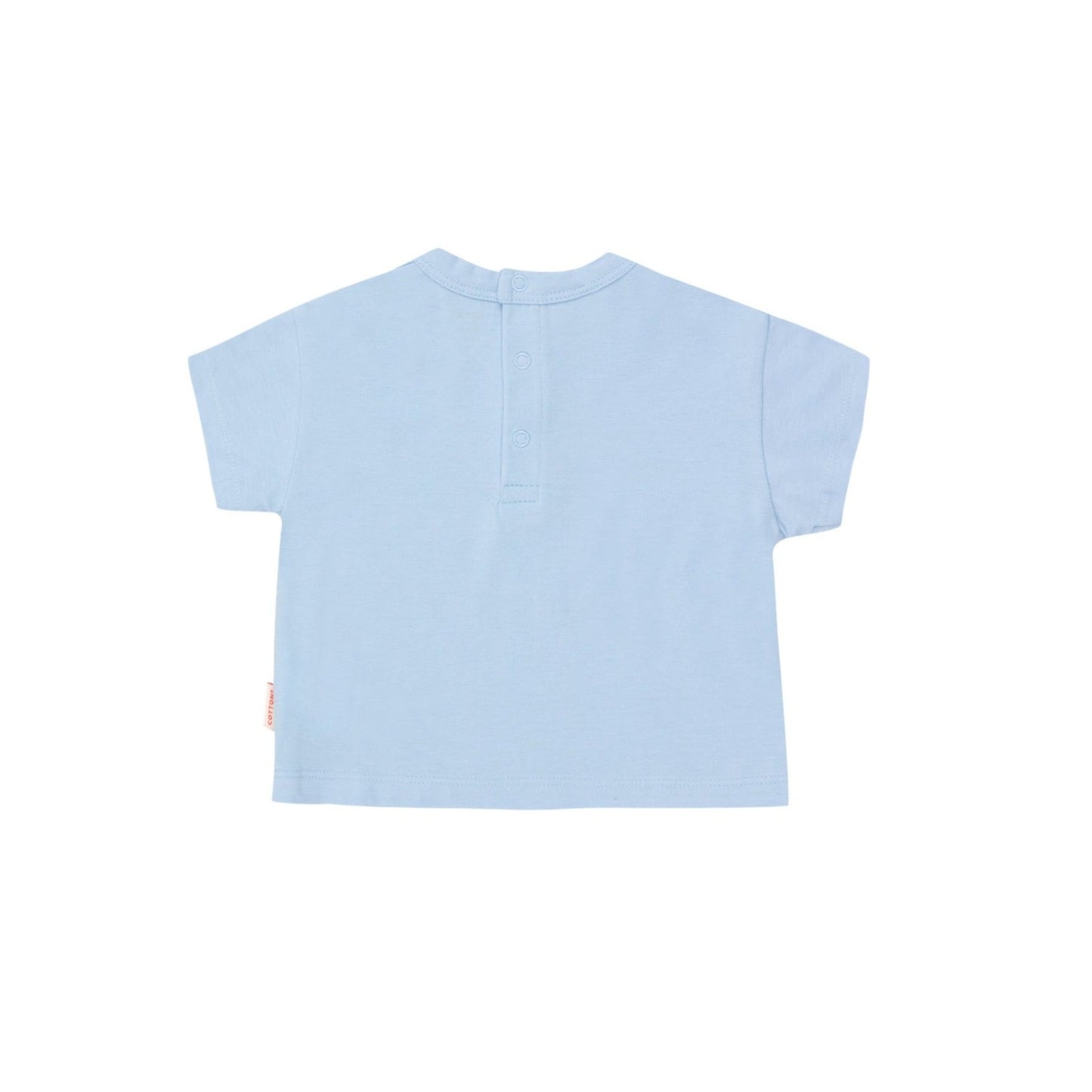 Tiny Star Baby Tee, Blue-Grey