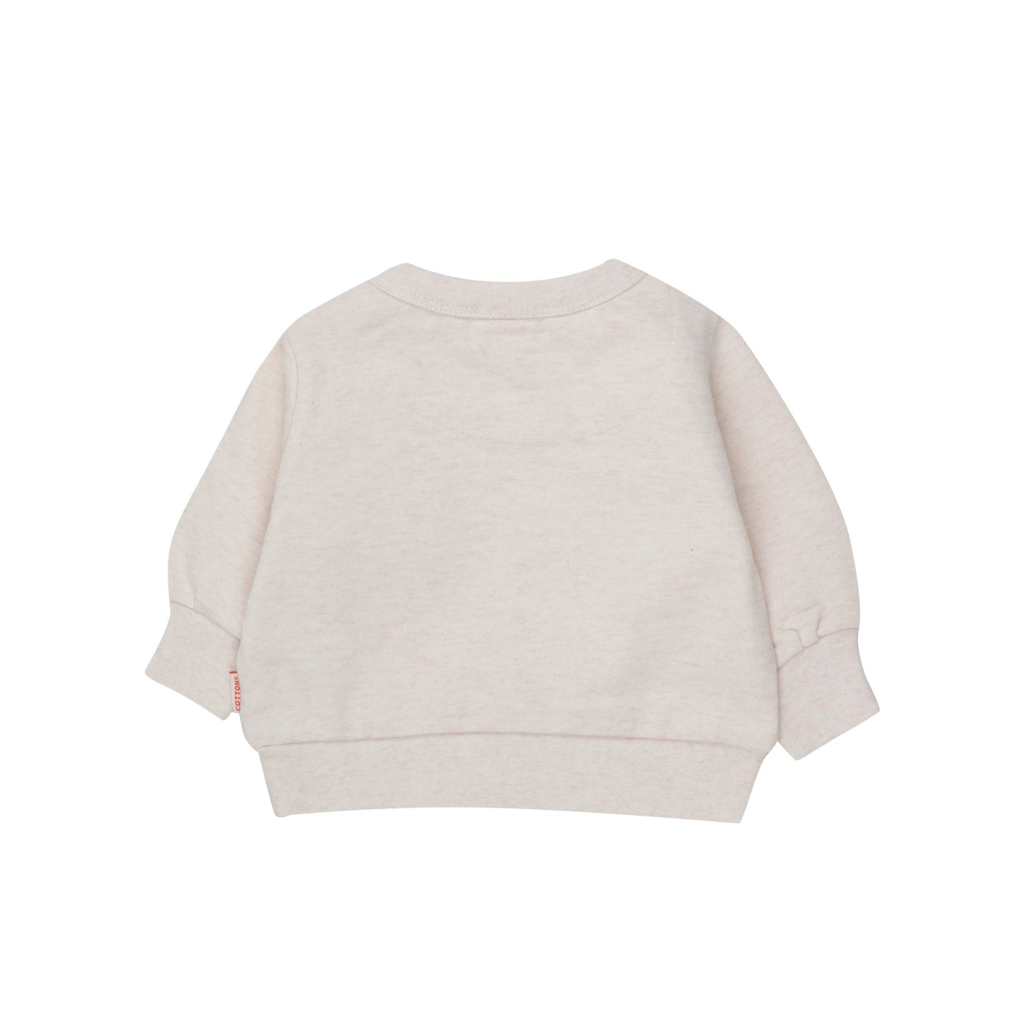 Tiny Clown Baby Sweatshirts, Light Cream Heather