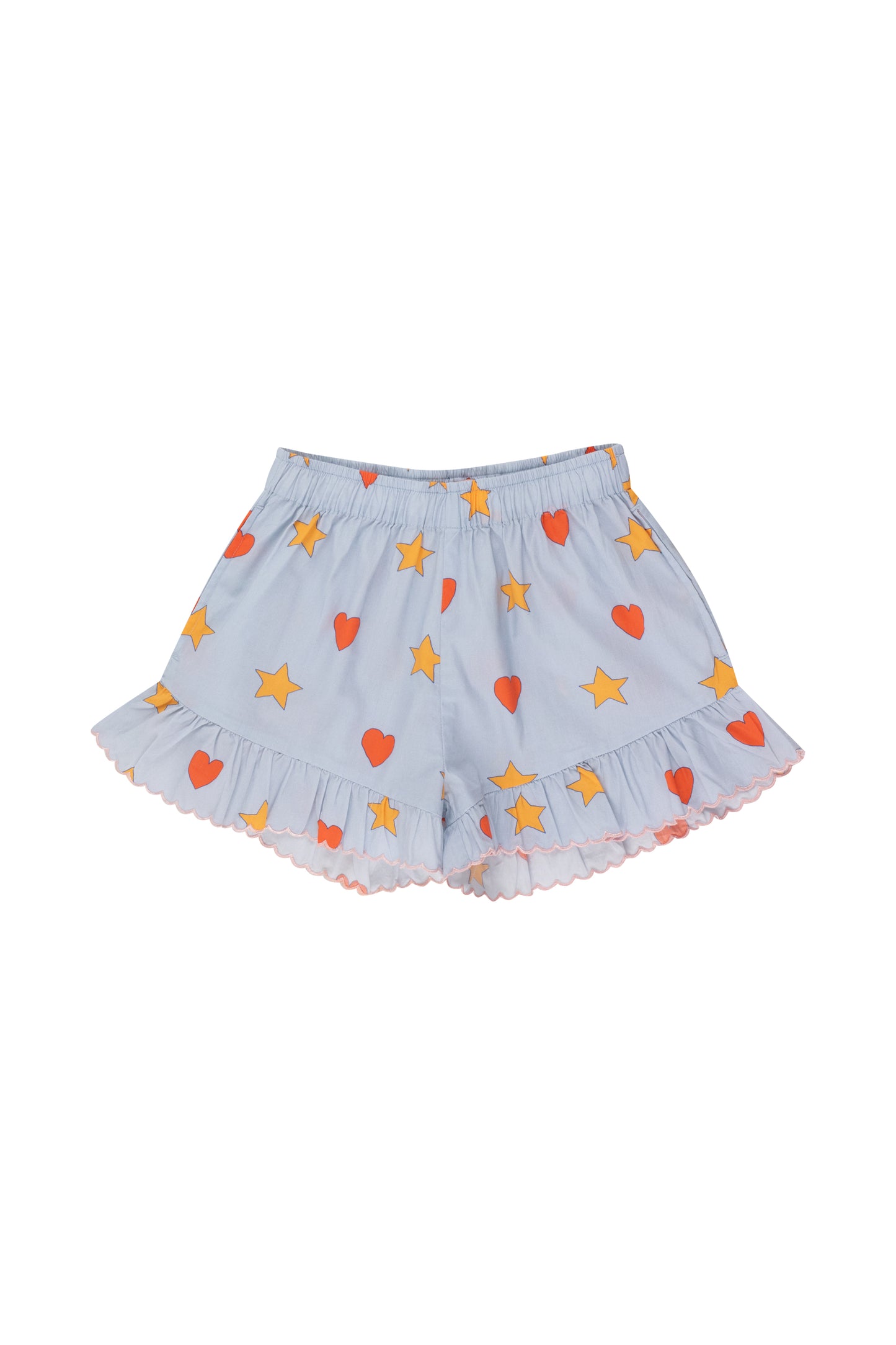 Hearts Stars Short, Sky Grey