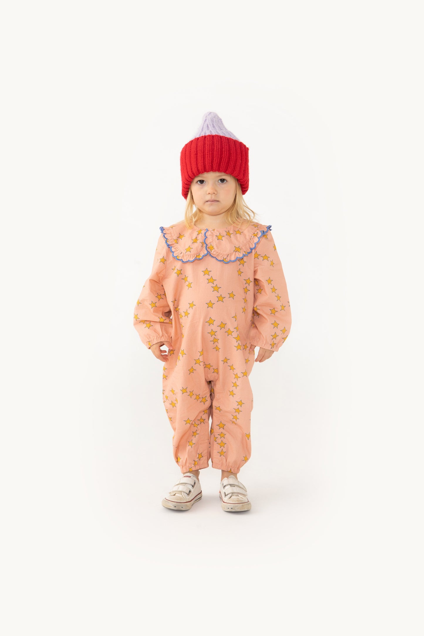 Tiny Stars One-Piece, Peach