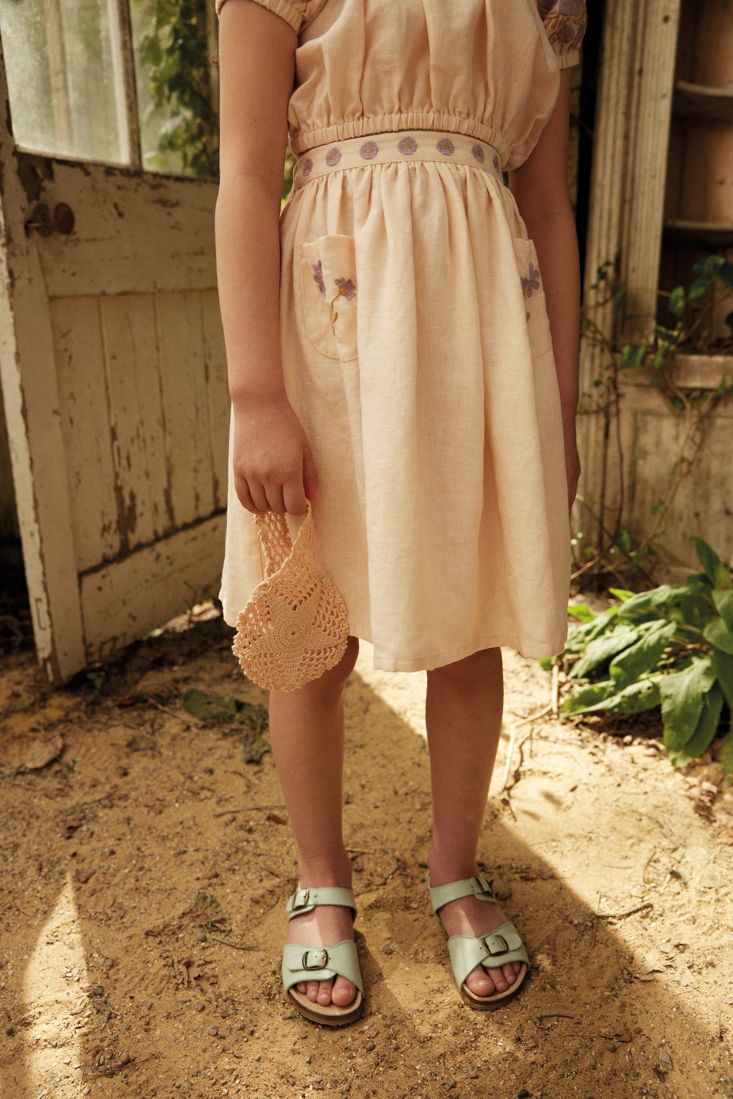 Velma Skirt Set, Blush