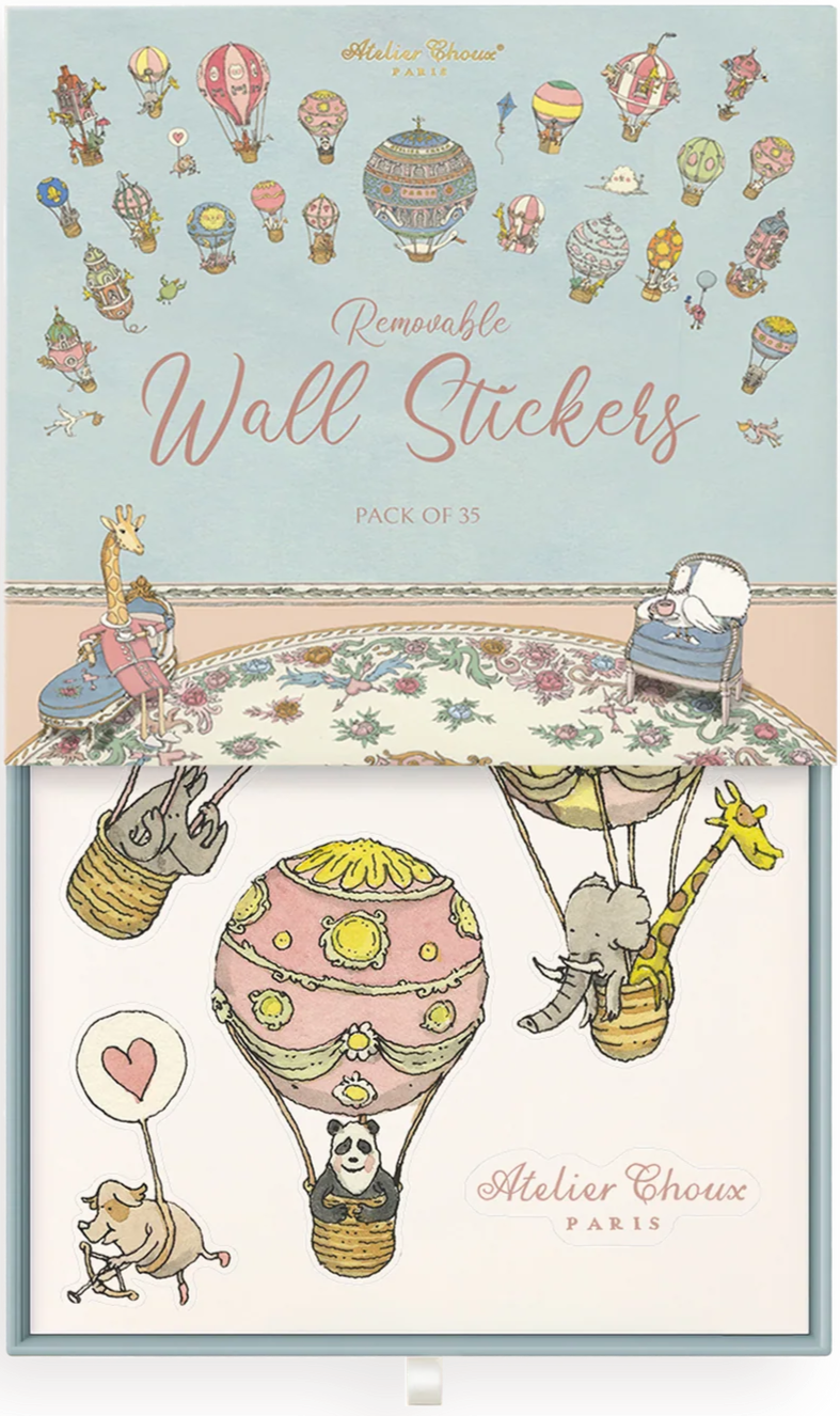 Atelier Choux Paris Replaceable Wall Stickers, Pack of 35
