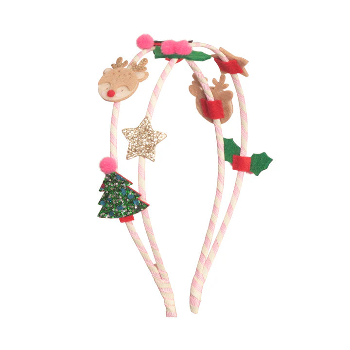 Festive Xmas Double Headband