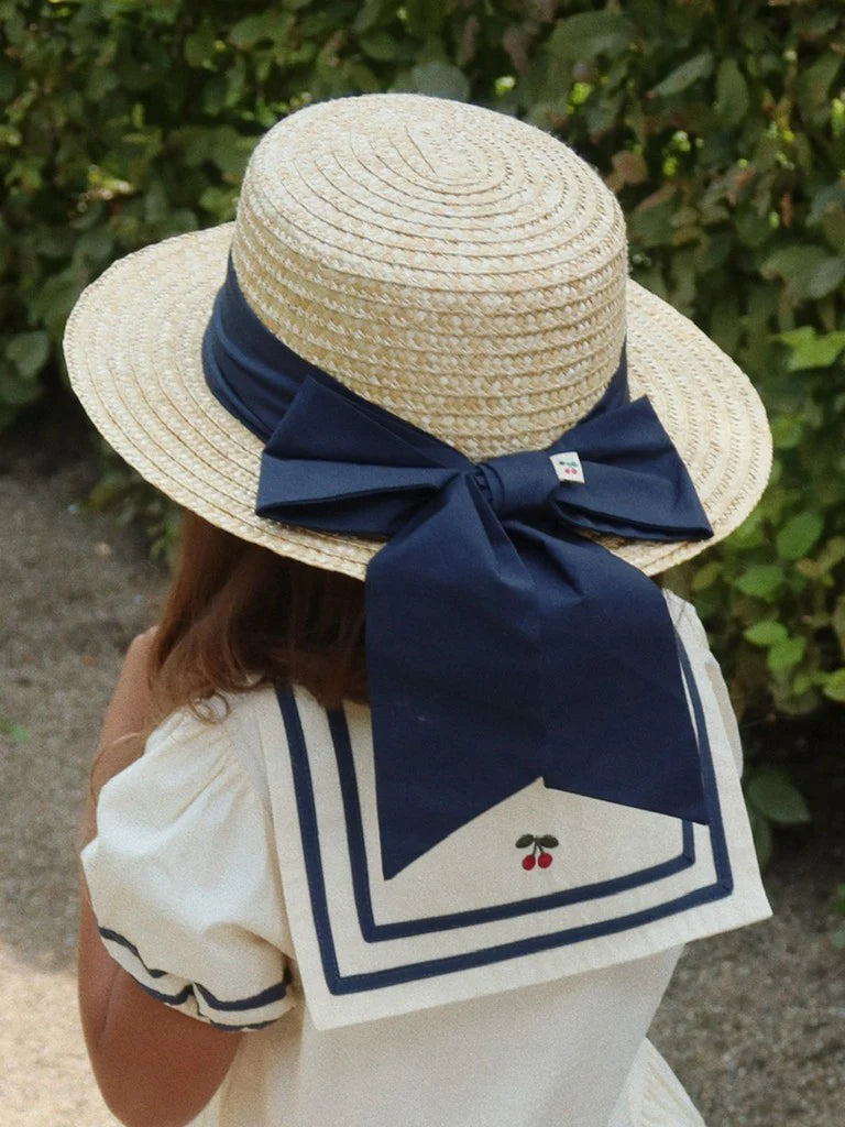 Allie Sailor Hat, Navy Blazer