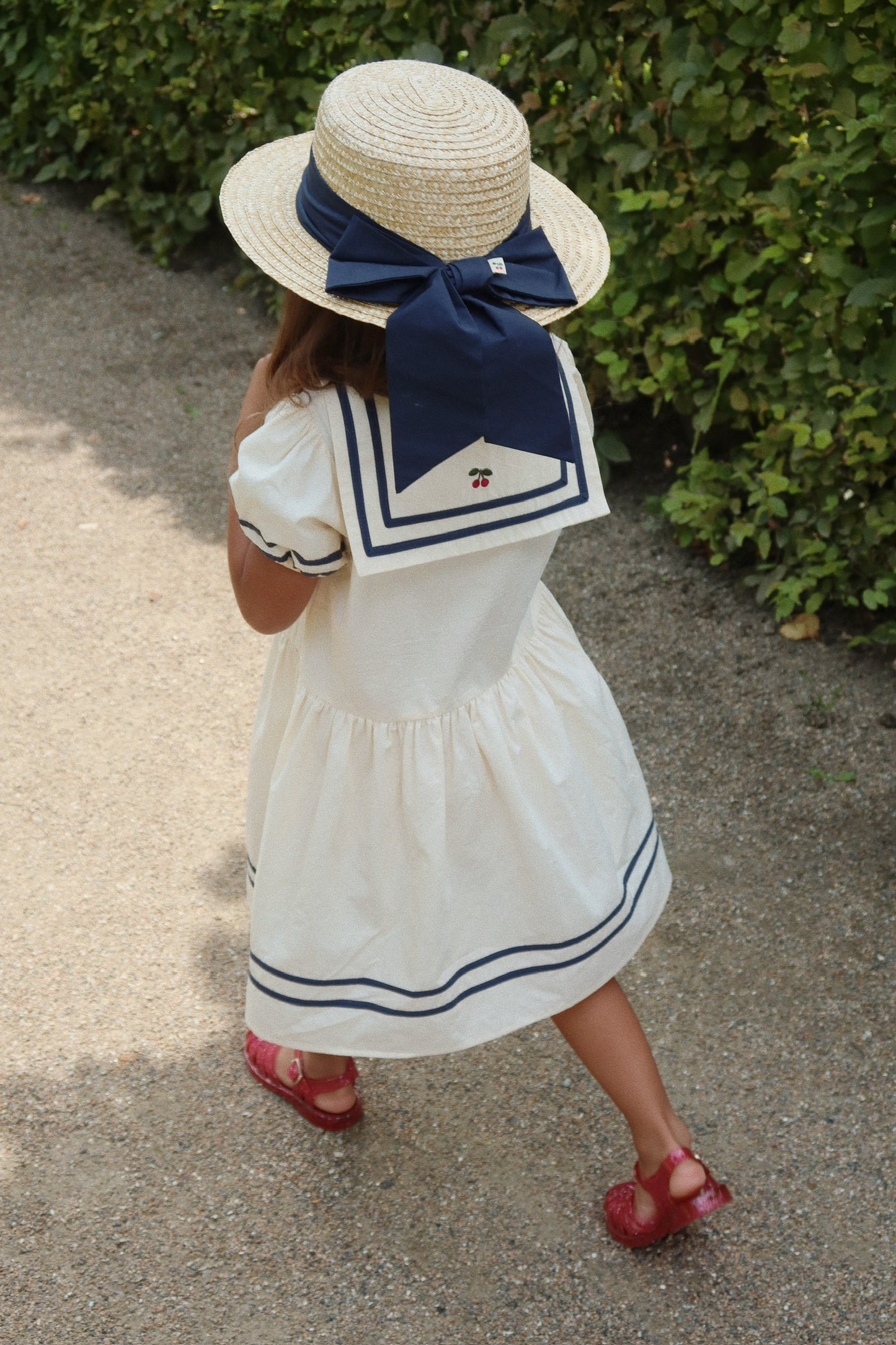 Allie Sailor Hat, Navy Blazer