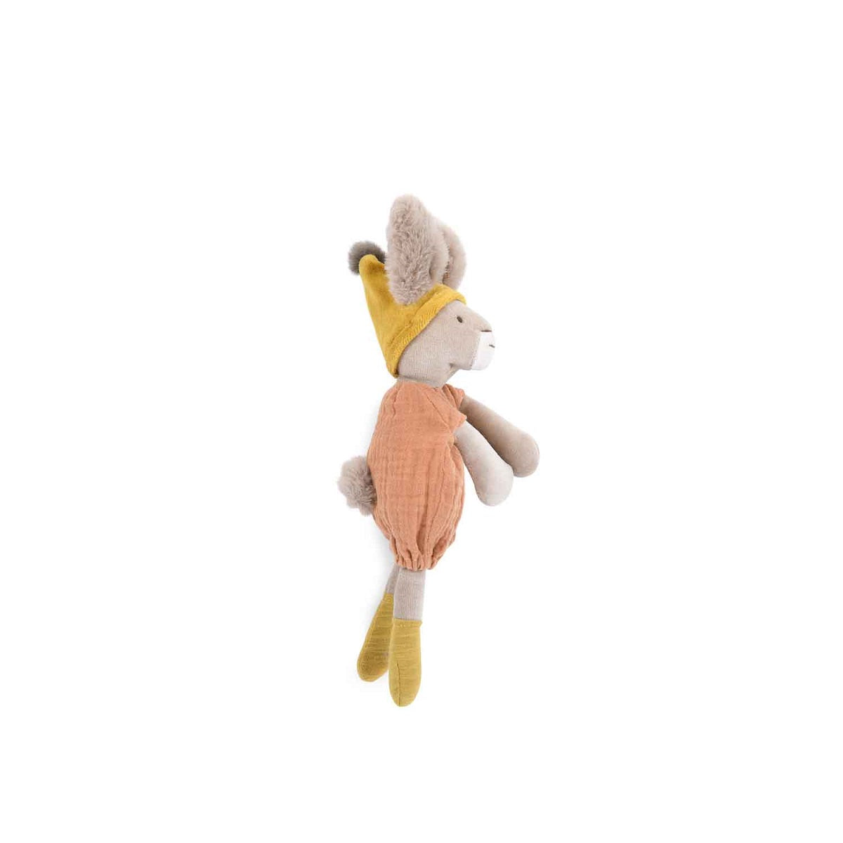 Moulin Roty Clay Rabbit Little Soft Toy