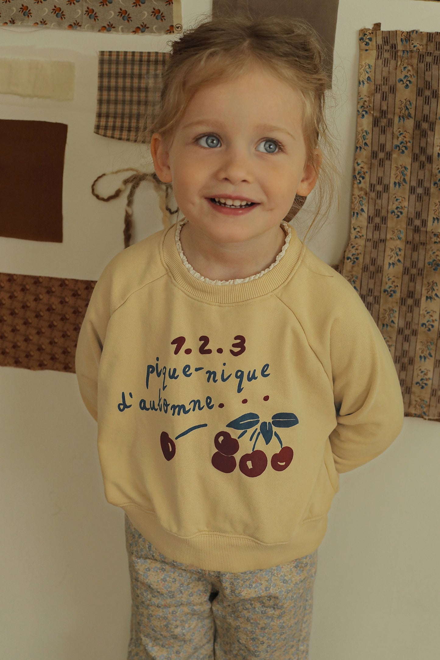 Pique-Nique Sweatshirt, Butter