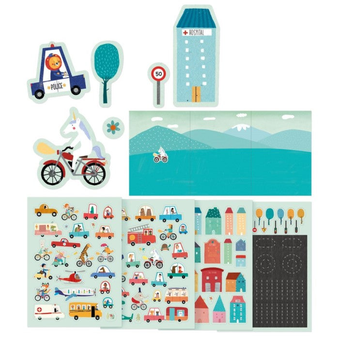 Londji Sticker Activity Set, City