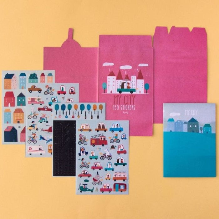 Londji Sticker Activity Set, City