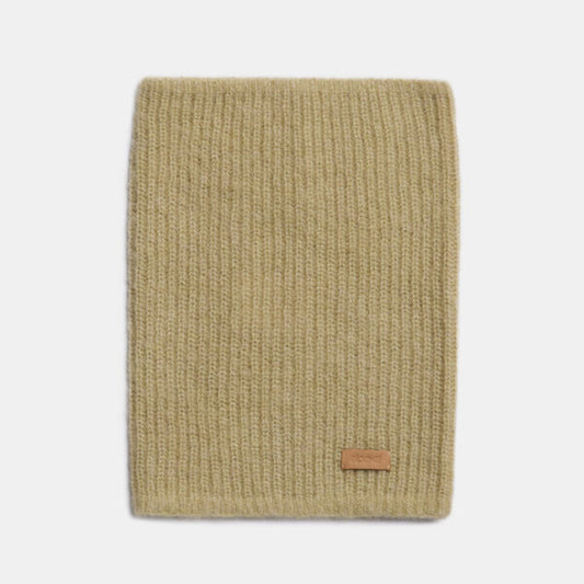Alpaka Kids Neck Warmer Tube, Musk Green