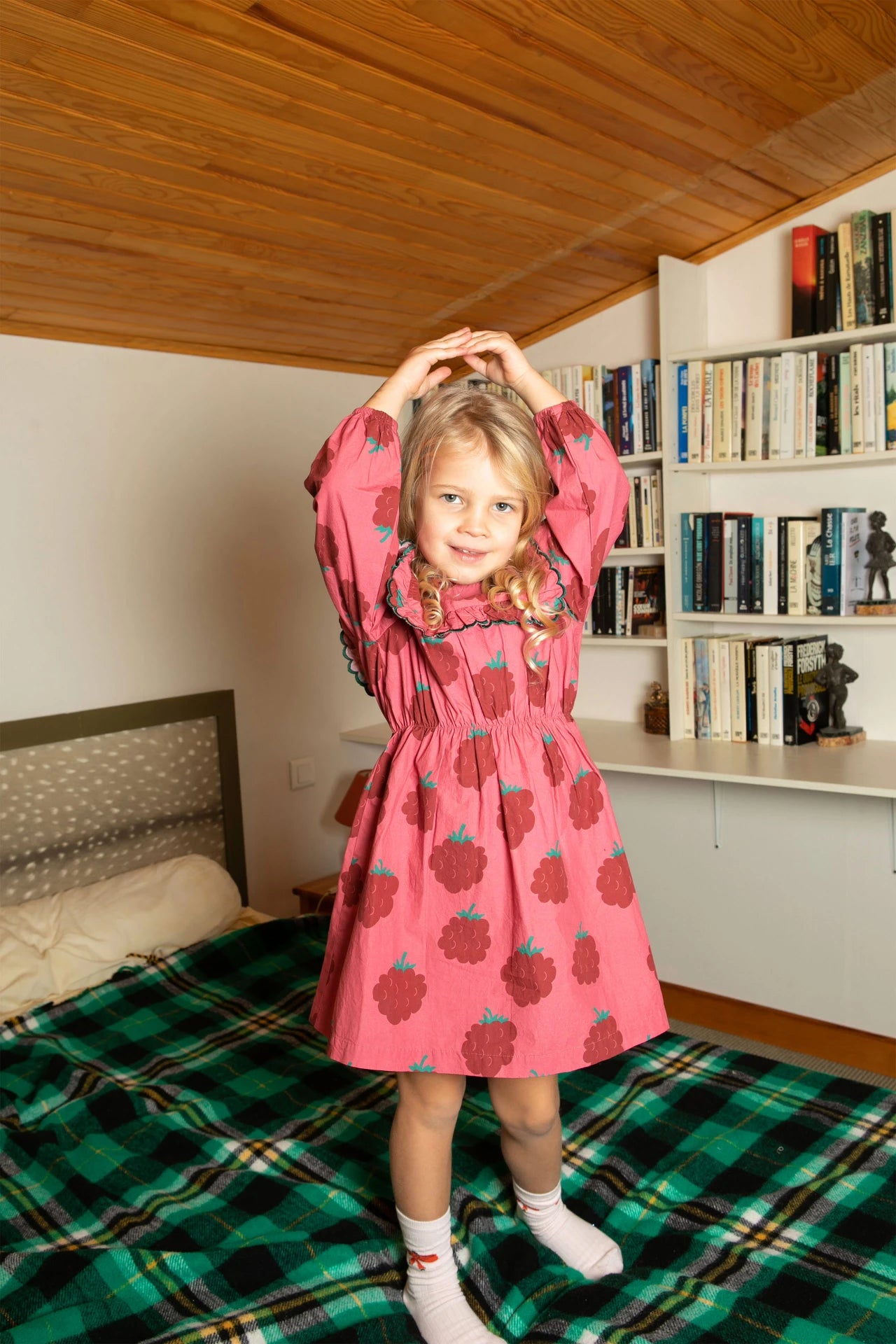 Raspberries Sailor Frills Dress, Berry