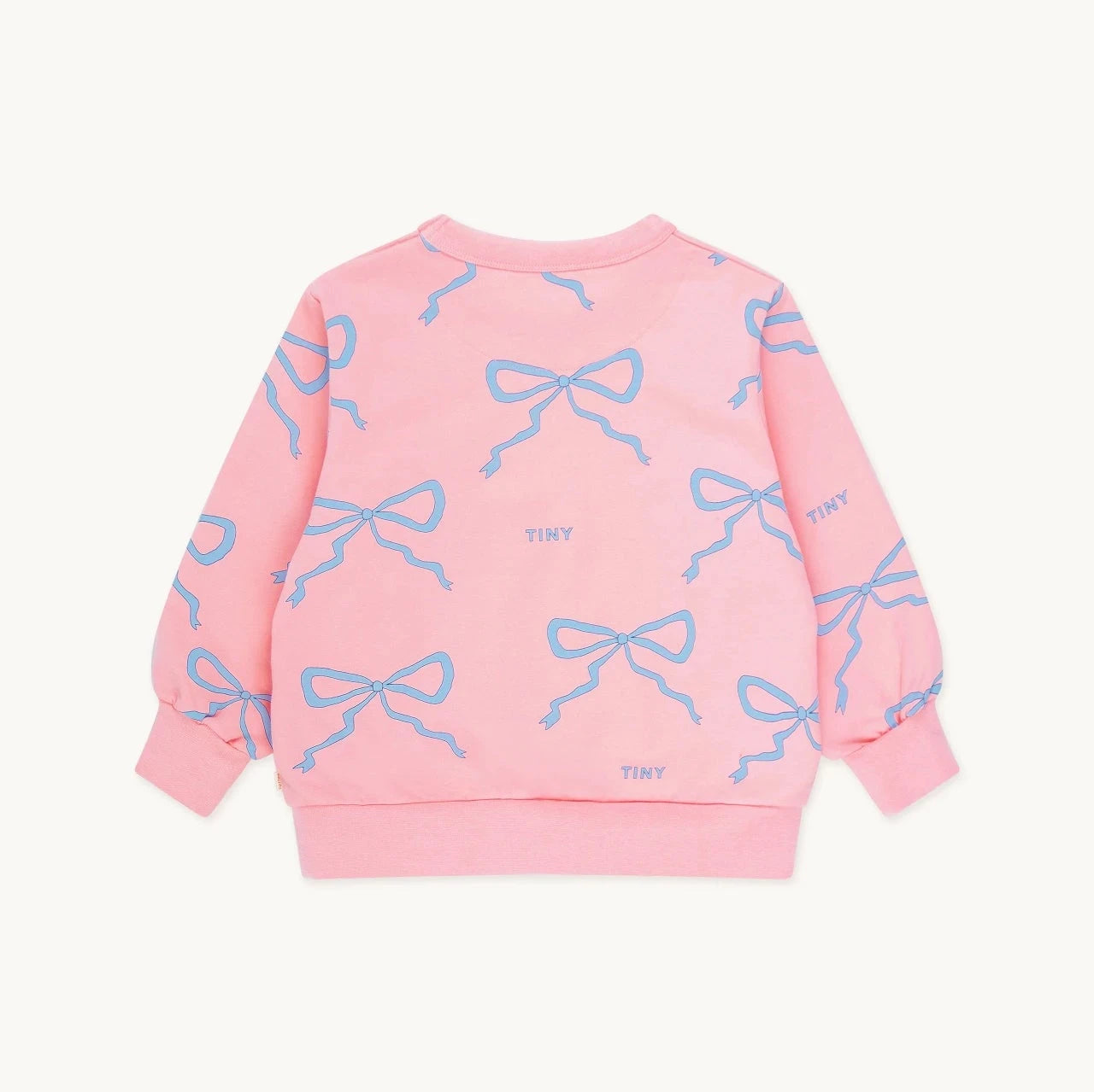 Bows Sweatshirt, Peach
