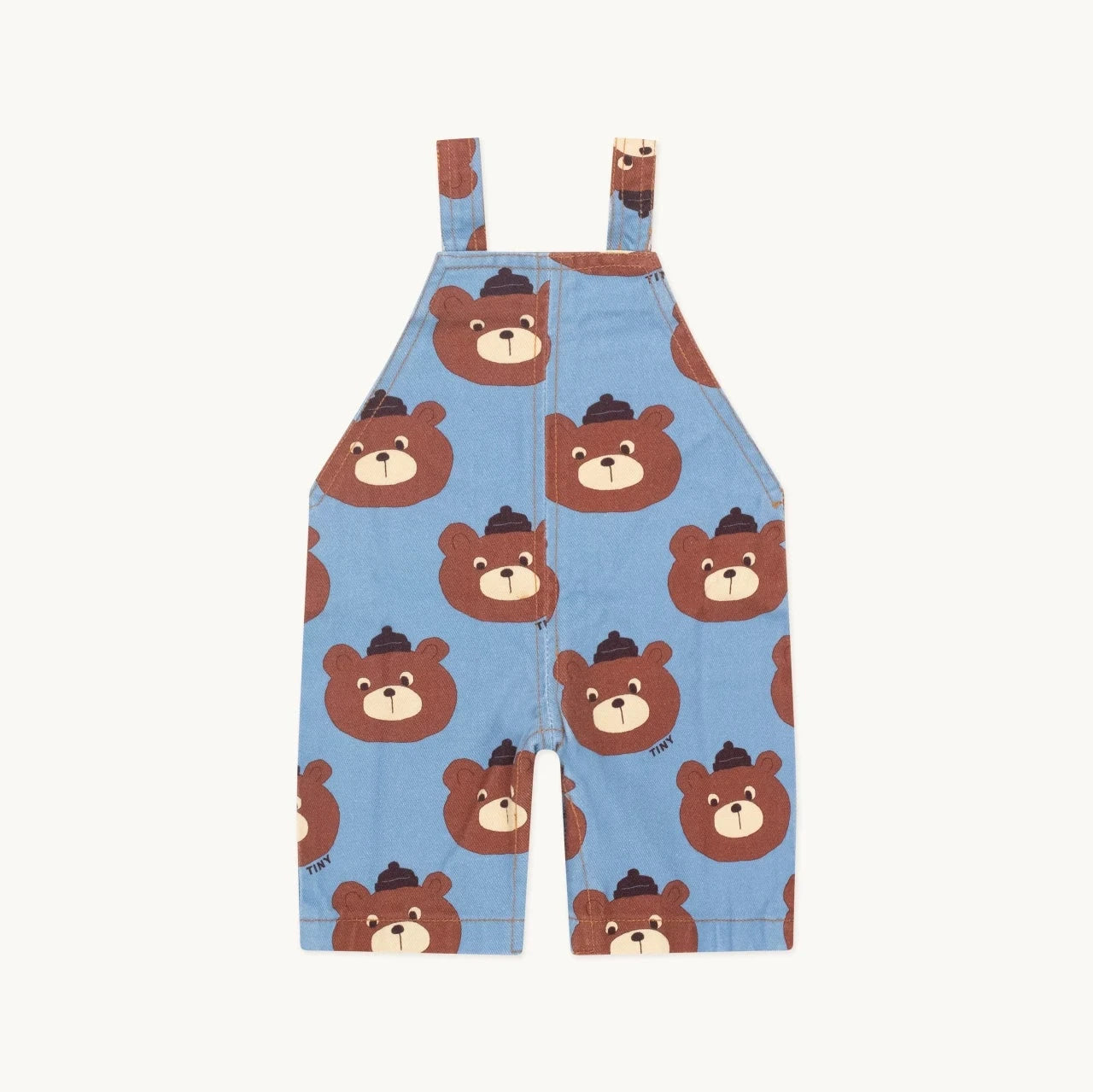 Baby Bears Dungaree, Denim Blue