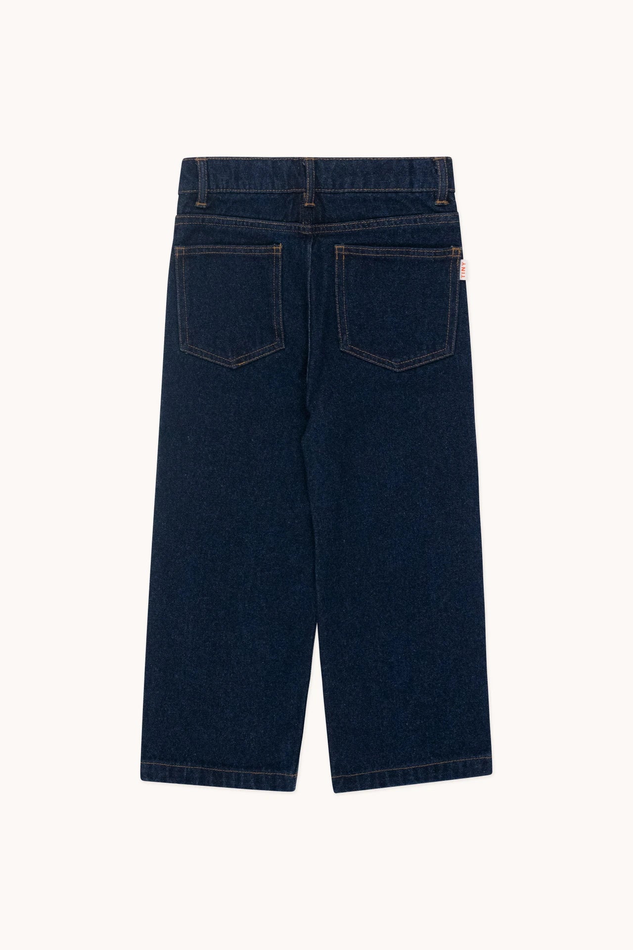 Printed Jeans, Dark Wash Denim