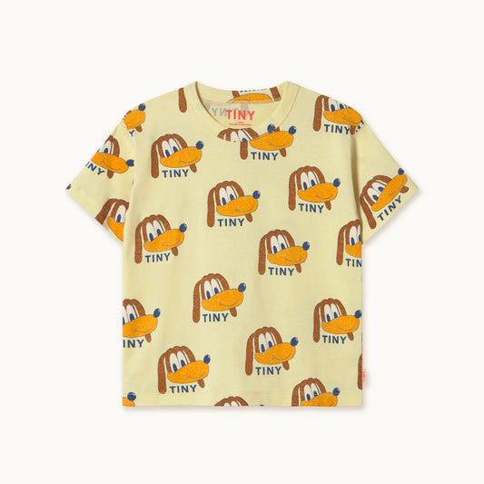 Dogs Tee, Yellow