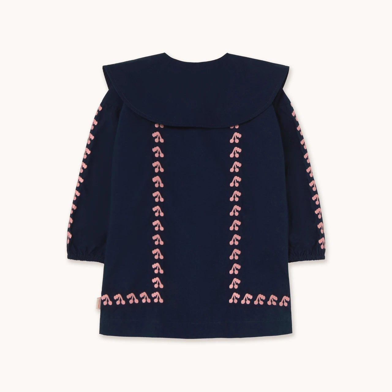 Mini Cherries Dress, Navy
