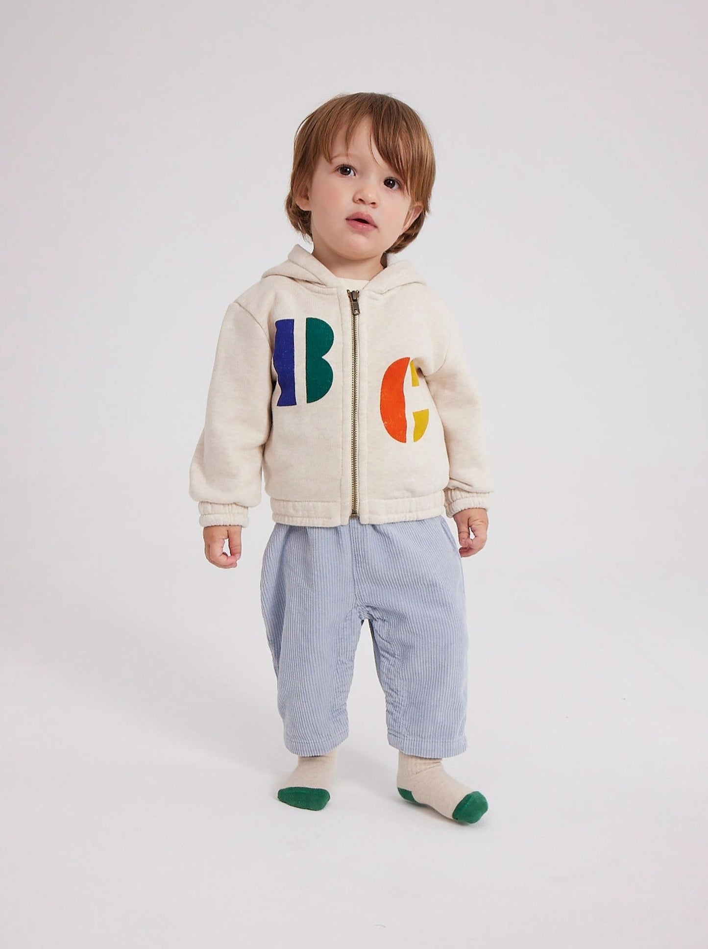 Baby Multicolor B.C Zipped Hoodie