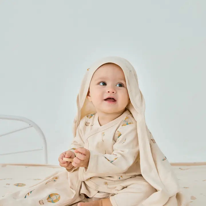 Baby Organic Kimono Sleeper, Fantasy