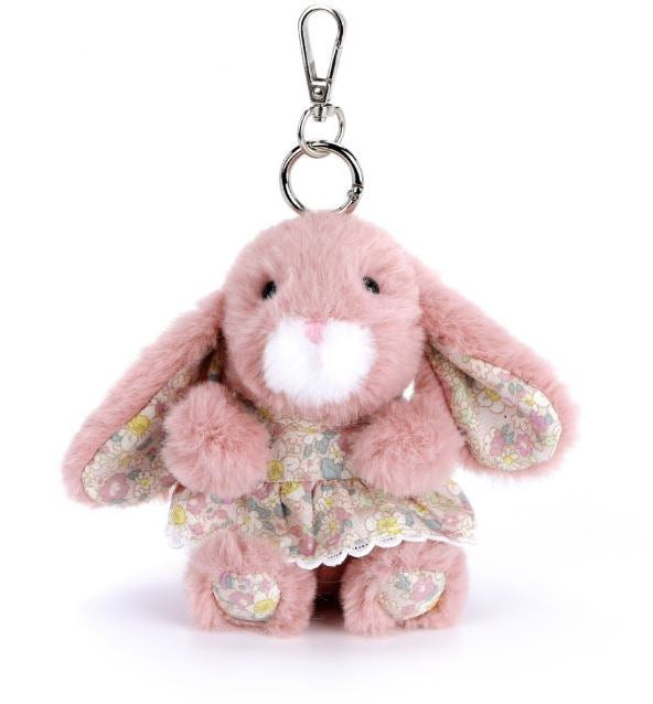 McHugs Pink Rabbit Bag Charm