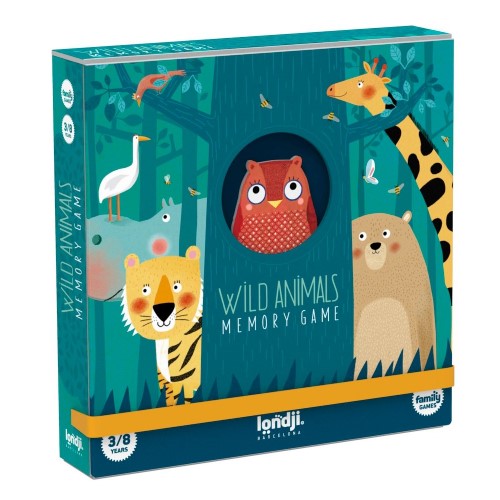 Londji Wild Animals Memory Game