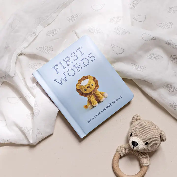 First Words with Cute Crochet Friends, Words Book