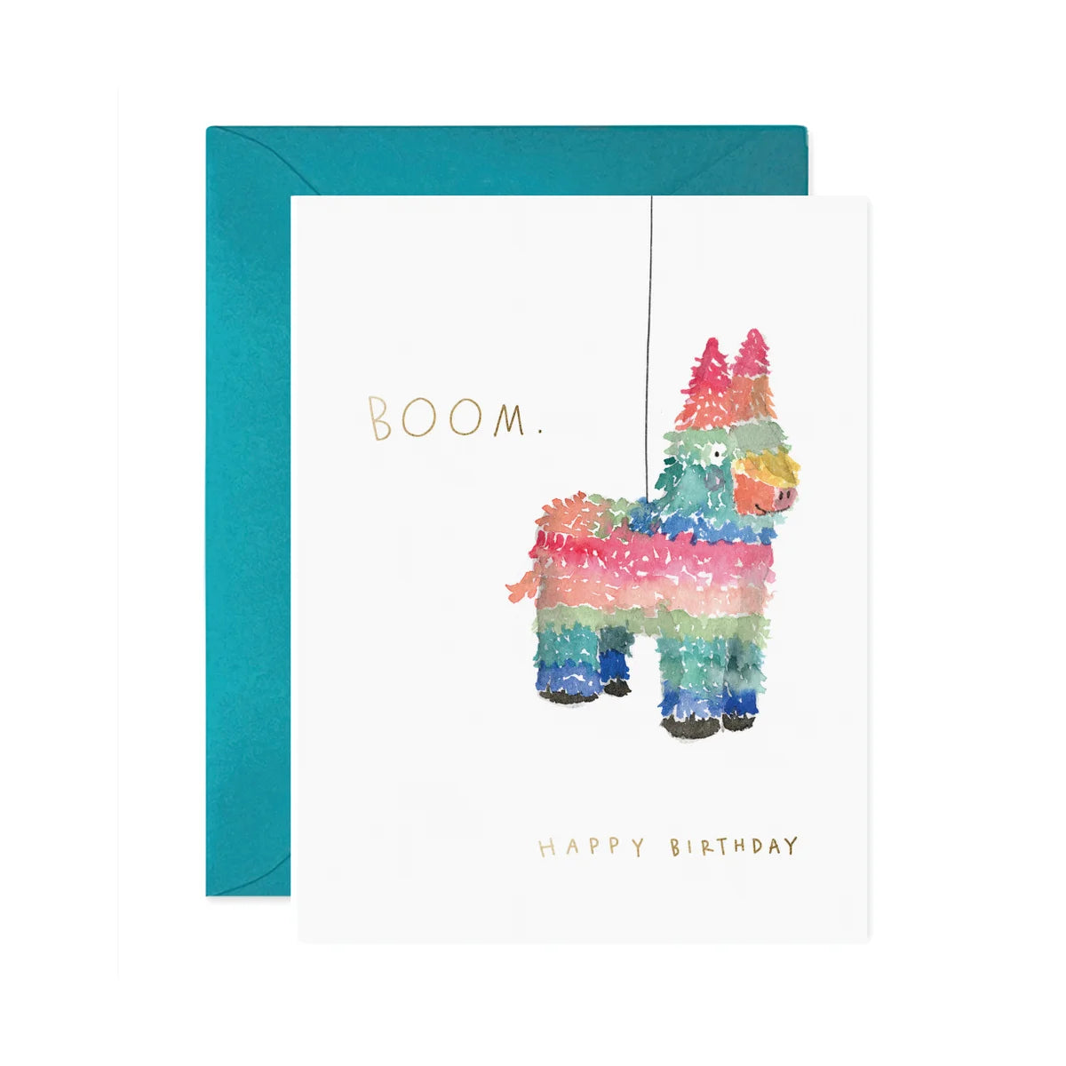 Pinata Birthday Card