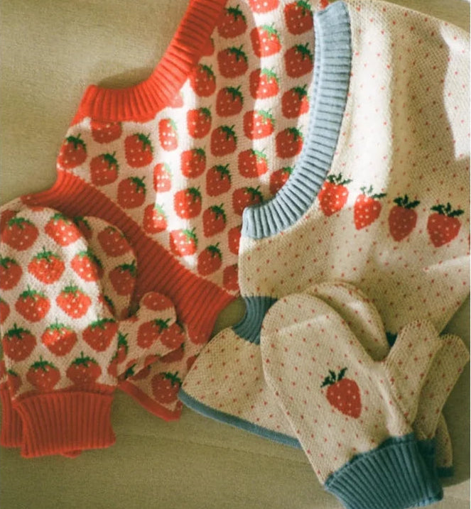 Louise Mittens, Warm Cotton Berry