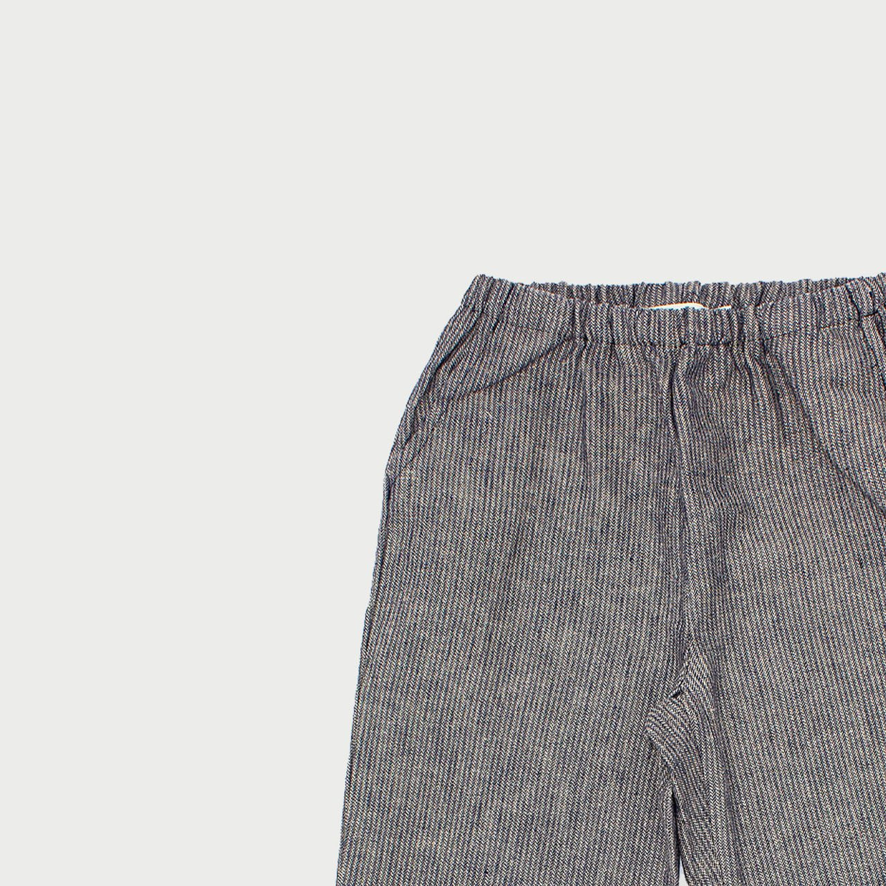Gentle Striped Pants, Dark Navy