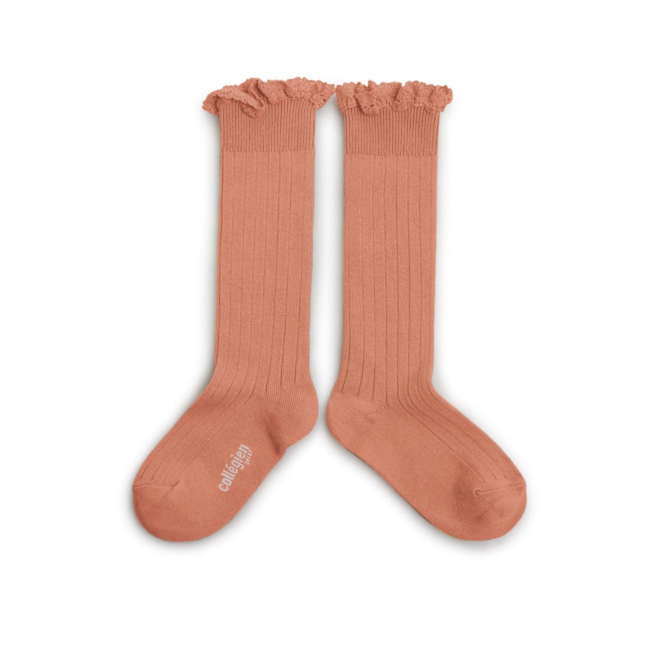 Collegien Joséphine Knee Socks, Bois de Rose