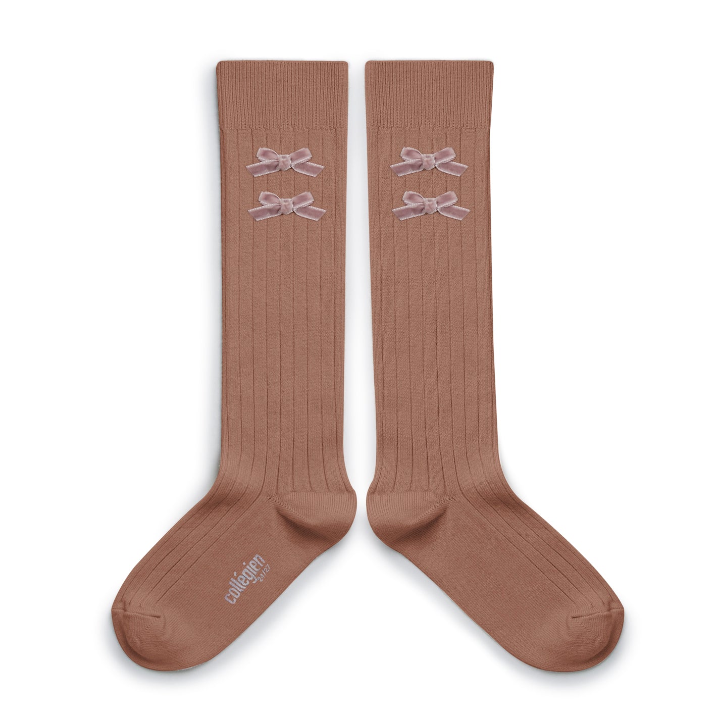 Collegien Hortense Knee Socks, Praline de Lyon