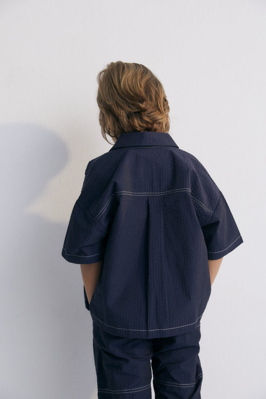 Corinto Shirt, Navy