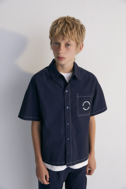 Corinto Shirt, Navy
