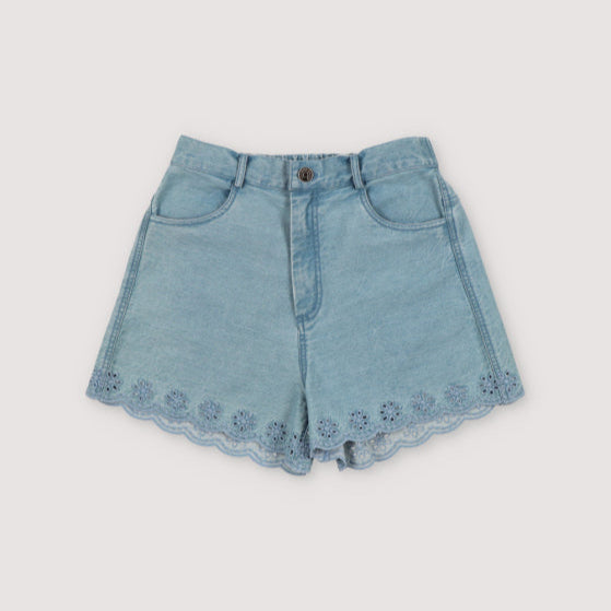 Niobe Short, Mid Blue Denim